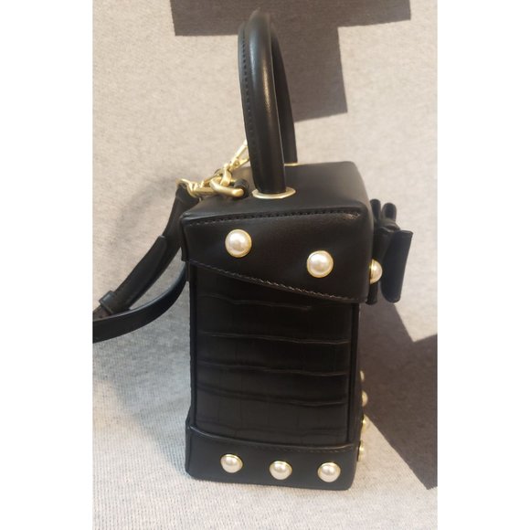 Sam Edelman Charlie Croc Box Bag - Picture 5 of 10